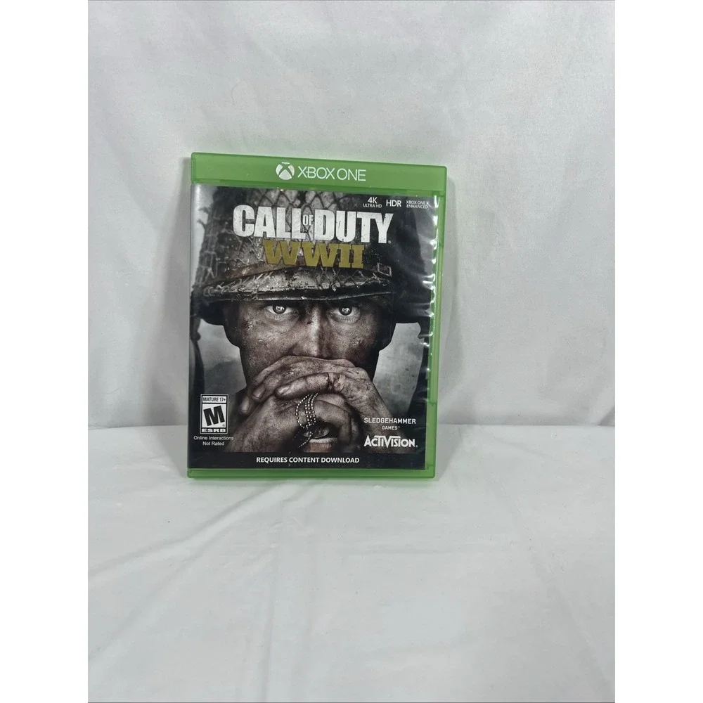 Microsoft XBox One Call of‎ Duty: WWII. Rated M